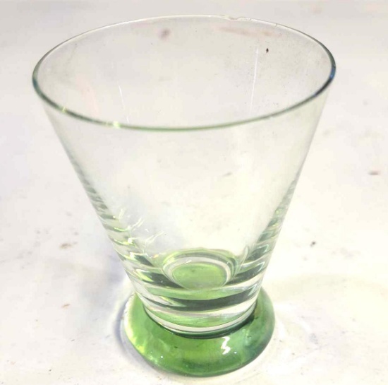 Vintage Green Shot Glass $1 STS