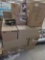Pallet Lot of Assorted Items Including Armstrong Ceilings Washable White 1 ft. x 1 ft. Clip Up or