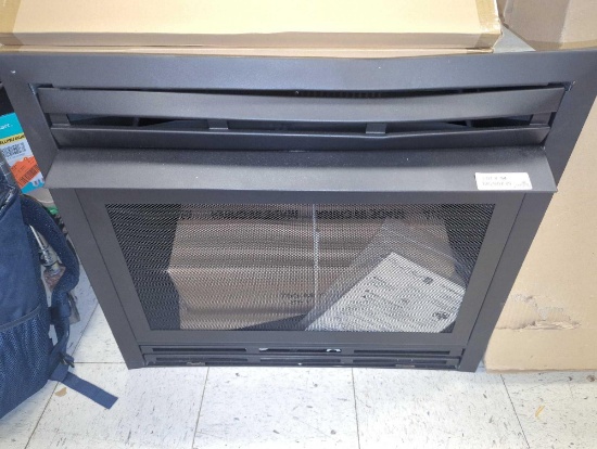 Pleasant Hearth (Dented) 28 in. Zero Clearance Firebox with LP Gas Log Insert, Retail Price $801,
