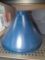 2-1/4 in. Navy Blue Metal Cone Pendant Light Shade, Retail Price $12, Appears to be New, Stock Photo