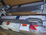 Glacier Bay 24 in. L x 3.1 in. ADA Compliant Grab Bar in Brushed Stainless Steel, Retail Price $35,