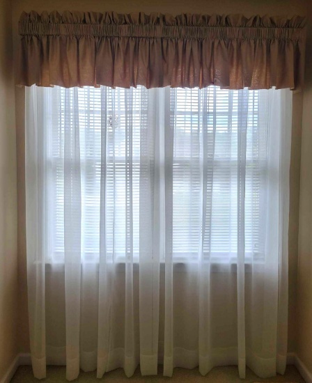 Curtains and Valance $1 STS