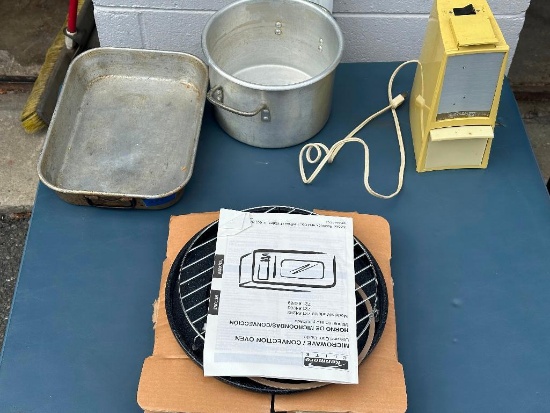 Cooking Lot- Aluminum Pots and Ice crusher & more.....