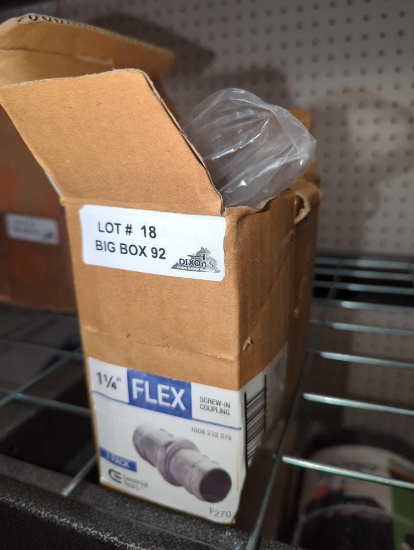 Box of 10 Commercial Electric 1-1/4 in. Flexible Metal Conduit (FMC) Screw-in Coupling, Retail Price