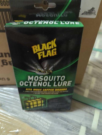 Box Lot of 6 Black Flag Universal Mosquito Octenol Lure with 30 day Continuous Release, Appears to