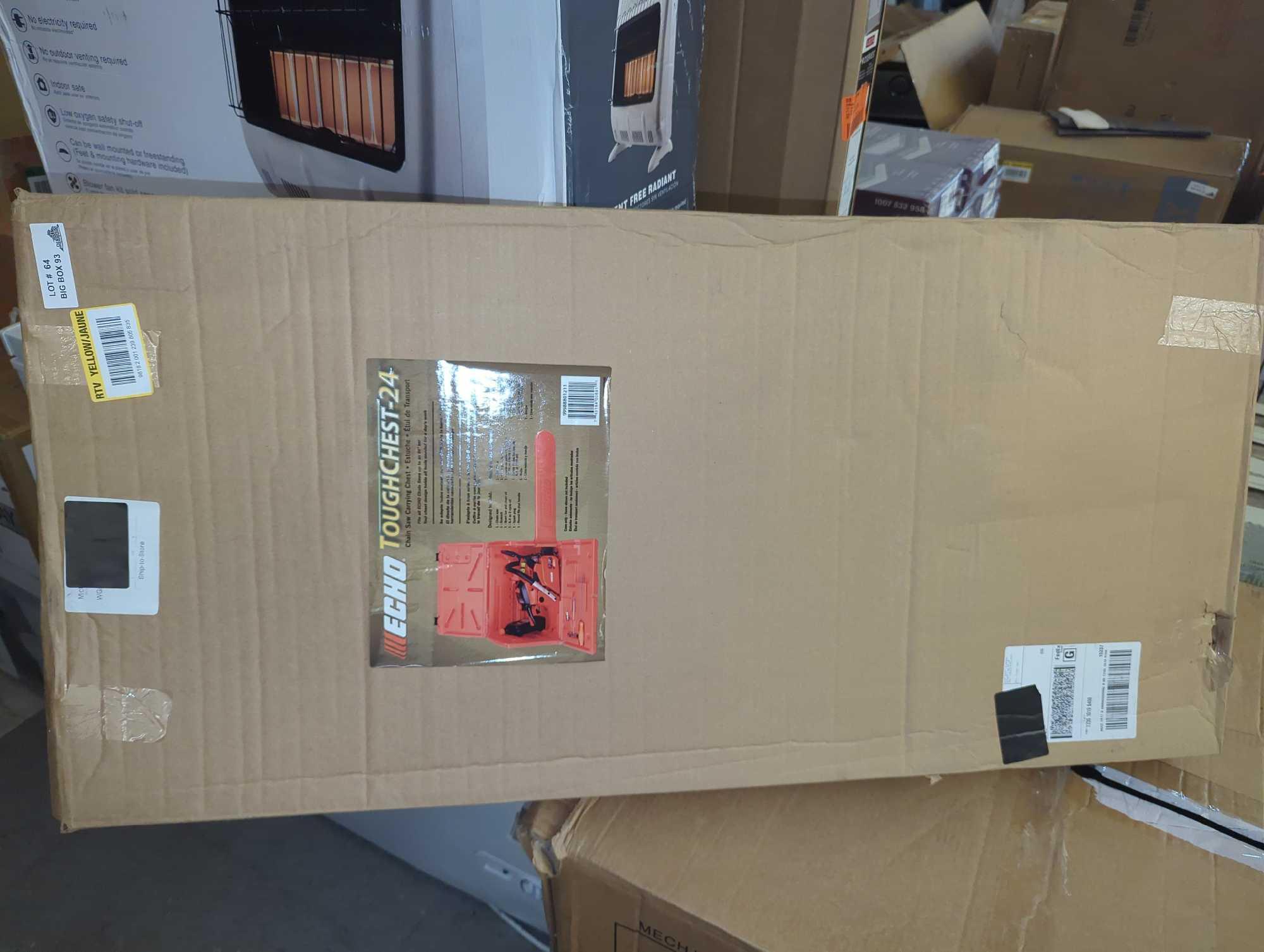 ECHO ToughChest 24 in. Chainsaw Carrying Case Proxibid