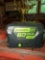 (KIT) LOT OF GREENWORKS ITEMS TO INCLUDE, (2) 60 VOLT LITHIUM 4.0 BATTERIES AND (1) CHARGER, BOTH