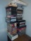 (BR3) LOT OF ASSORTED VHS TAPES, DVD'S AND CD'S INCLUDING TITANIC, IROBOT, GREATEST HITS OF ROCK N