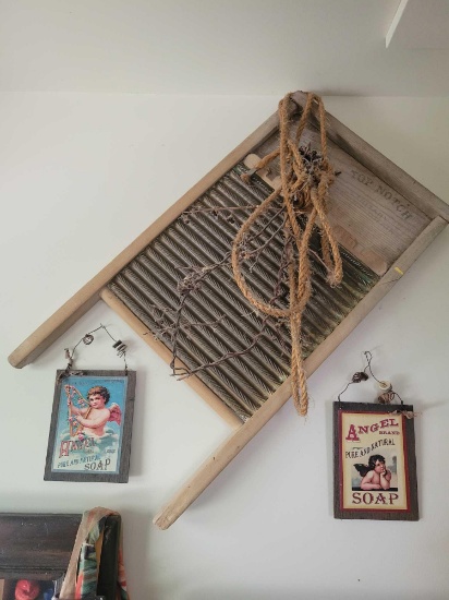Antique Washing Board $2 STS