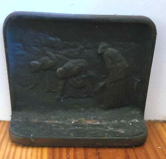 Cast Iron Book Ends $2 STS