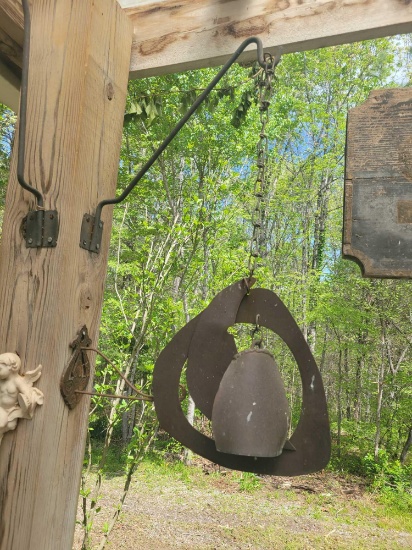 Cow Bell Hanger $1 STS