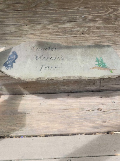 Vintage Tender Mercies Farm Sign $1 STS