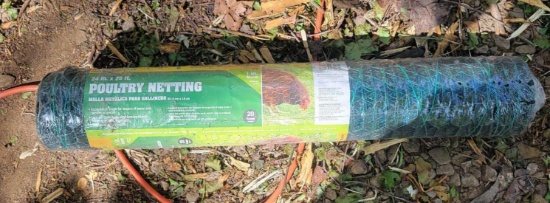 Poultry Netting 24" x 25ft $1 STS