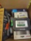 Box Lot of Assorted Items to Include, Defiant Stand Up Hand held Work Light Rechargeable,