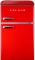Galanz 3.1 cu. ft. Retro Mini Fridge in Red with Dual Door True Freezer, Retail Price $290, Appears