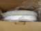 15 in. White Selectable LED Flush Mount with Motion Sensor and EM Backup, Appears to be New in