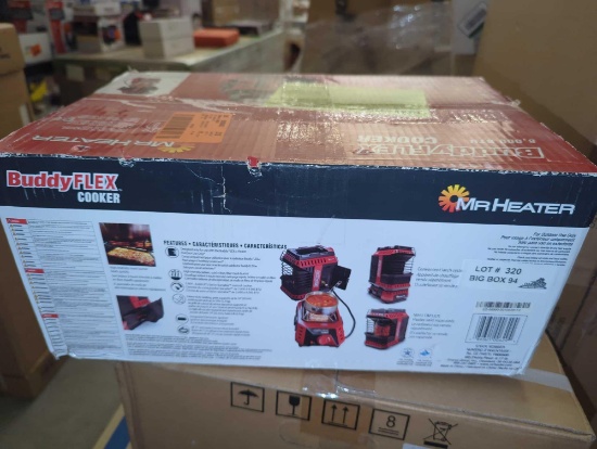 Mr. Heater Buddy FLEX 8,000 BTU Propane Cooker, Retail Price $80, Appears to be New, What You See in