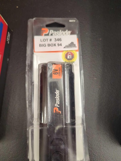 Paslode 6-Volt Oval Ni-Cd Rechargeable Battery, Appears to be New in Factory Sealed Package Retail