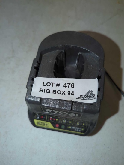 RYOBI (Cord is Cut) 18V Battery Charger, Model P118B, Retail Price $22, Appears to be Used, What You