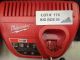 Milwaukee M12 12-Volt Lithium-Ion Battery Charger, Appears to be New Out of the Box Retail Price