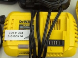 (No Battery) DEWALT 20V MAX Lithium-Ion Fan Cooled Fast Battery Charger No Battery, Appears to be