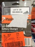 Paslode Lithium-Ion Battery Charger, Appears to be New in Factory Sealed Package Retail Price Value