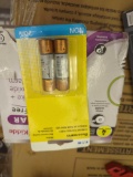 Box Lot of Assorted Items to Include, Energizer Battery Operated LED Ceiling Night Light Fixture