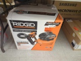 RIDGID 6 Gal. Electric Pancake Air Compressor and Pneumatic 18-Gauge 2-1/8 in. Brad Nailer, Appears