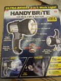 HANDY BRITE Ultra-Bright LED Cordless 2-in-1 Tripod Work Light, Appears to be New in Factory Sealed
