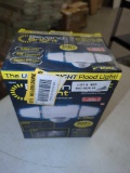 Beyond Bright (Damaged) Hardwired Black Motion Sensing LED Landscape Flood Light, Retail Price $20,