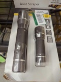 Defiant 1100 Lumens and 650 Lumens Alkaline Battery LED Slide-to-Focusing Powered Aluminum