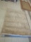 CARPET ART DECO COMFORT AREA RUG, BEIGE, MEASURES 5' 3