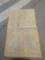 MACHINE MADE AREA RUG, WHITE AND YELLOW. 31