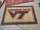 VIRGINIA TECH DOOR MAT, 18 1/2