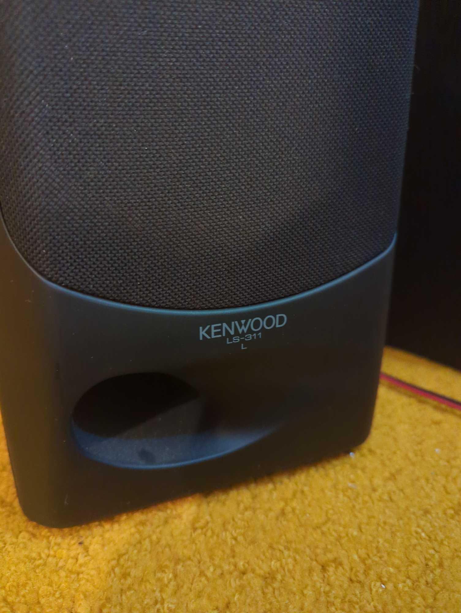 LR) PAIR OF KENWOOD LS-311 SPEAKERS Proxibid