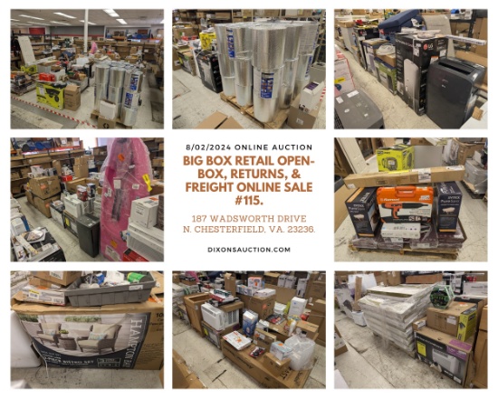 Big Box Retail Open Box & Returns Online Sale #115