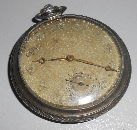VINTAGE BREVETE 15 RUBIS ANCRE POCKET WATCH ALL ITEMS ARE SOLD AS IS, WHERE IS, WITH NO GUARANTEE OR