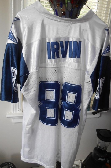 THROWBACK MITCHELL AND NESS 1994 EMMETT IRVIN JERSEY ALL ITEMS ARE SOLD AS IS, WHERE IS, WITH NO