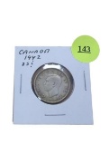 1942 Canada - 25 cents - silver