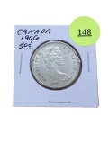 1966 Canada - 50 cents - silver