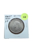 1937 Great Britain - 1C - silver