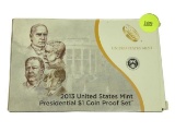 2013 Proof Set - Presidential Dollars