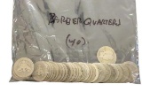 Various Quarter - Barber - worn or damaged (40 coins)