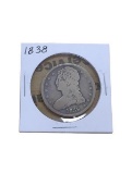 1838 Half Dollar - Capped Bust