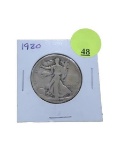 1920 Half Dollar - Walking Liberty