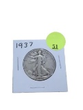 1937 Half Dollar - Walking Liberty