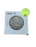 1950-D Half Dollar - Franklin