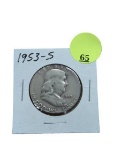 1953-S Half Dollar - Franklin