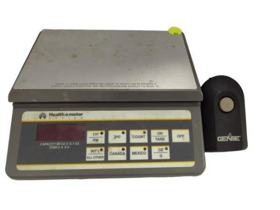 Health o meter GENIE Office Digital Kitchen Scale 80 OZ Capacity