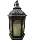 13 Inch Moroccan LED Lantern